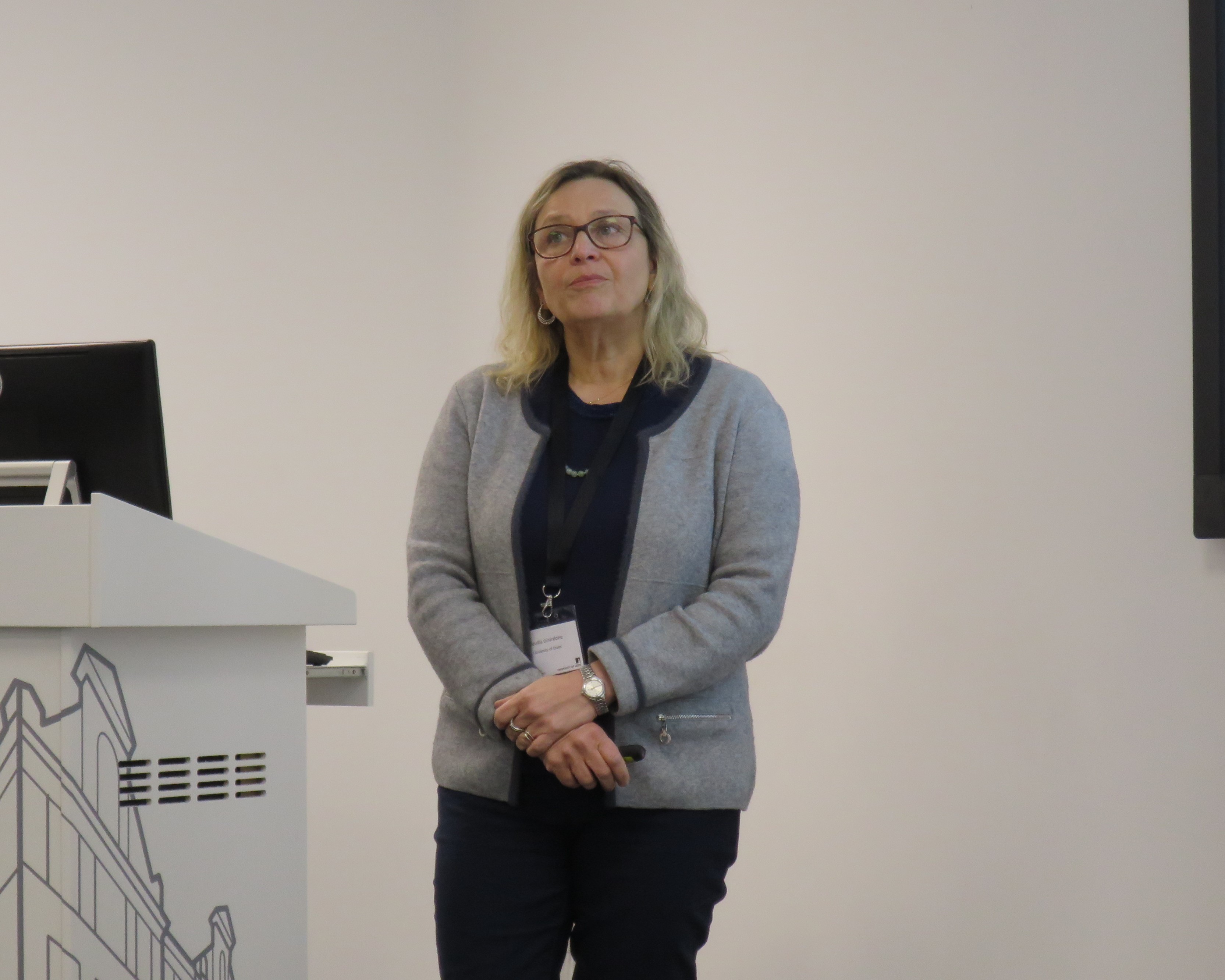 Professor Claudia Girardone presenting at the IBI Workshop.